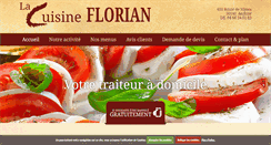 Desktop Screenshot of cuisine-florian.com